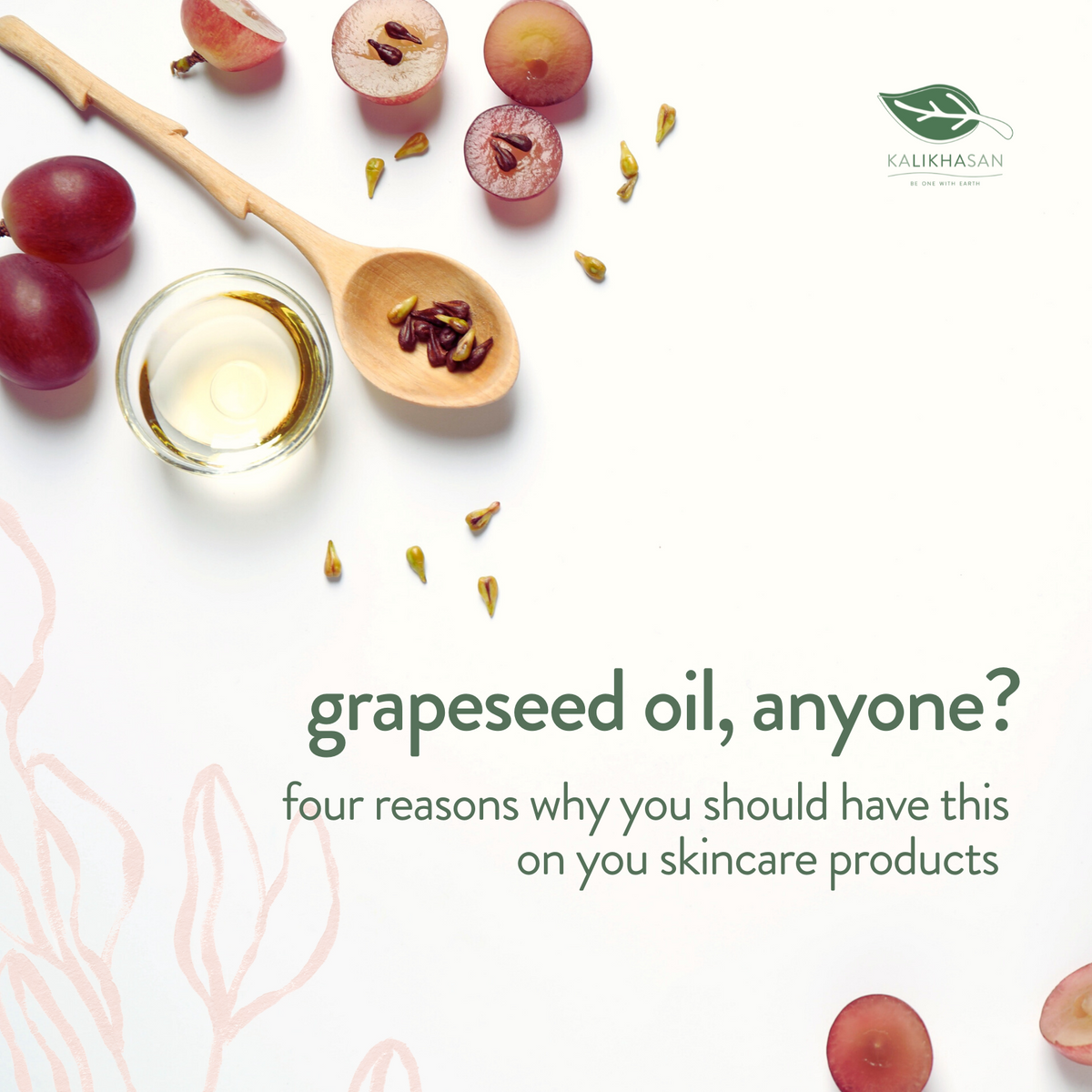 Grapeseed Oil, Anyone? Kalikhasan EcoFriendly Solutions