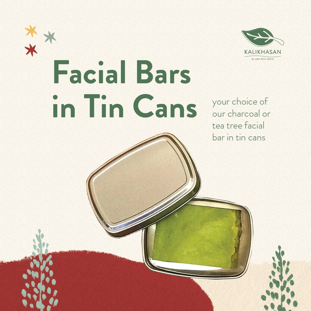 Facial Bars in Tin Cans