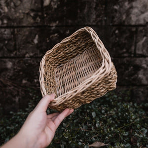 Square Basket with Lining