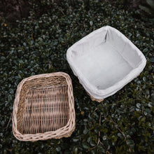 Square Basket with Lining